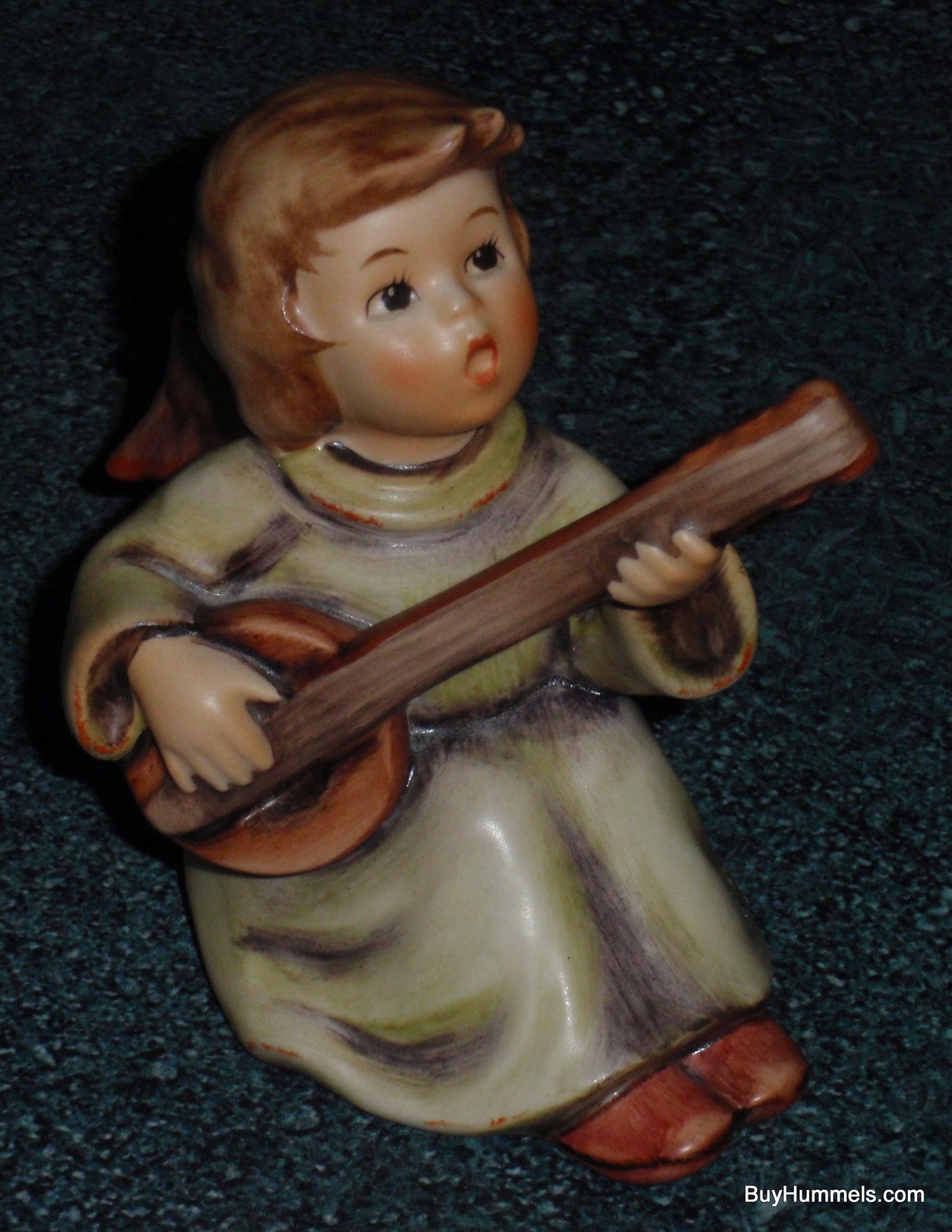 "Sounds Of The Mandolin" Goebel Hummel Christmas Angel Figurine #438