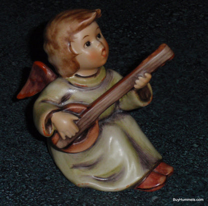 "Sounds Of The Mandolin" Goebel Hummel Christmas Angel Figurine #438