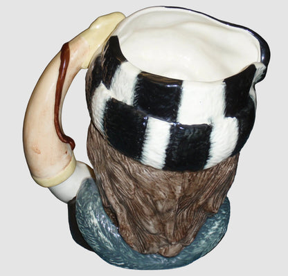 "The Trapper" Royal Doulton Character Toby Jug D6609 - Large (7.5")