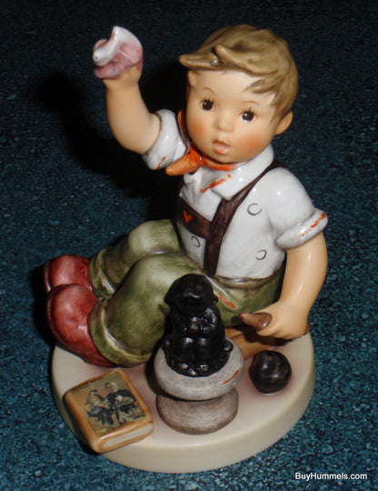 "The Final Sculpt" Goebel Hummel Figurine #2180 TMK8 - Gerhard Skrobek Farewell Tour!