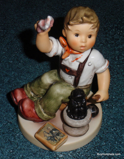 "The Final Sculpt" Goebel Hummel Figurine #2180 TMK8 - Gerhard Skrobek Farewell Tour!