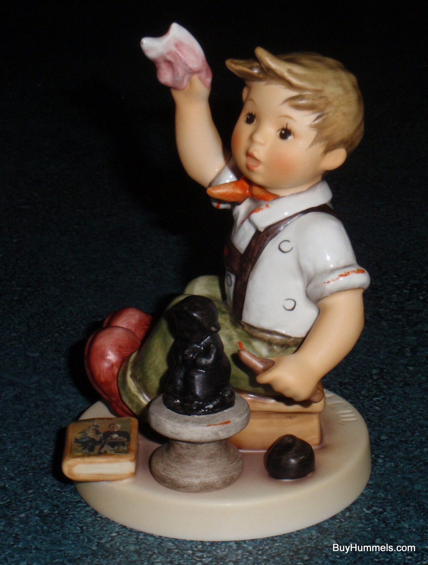 "The Final Sculpt" Goebel Hummel Figurine #2180 TMK8 - Gerhard Skrobek Farewell Tour!