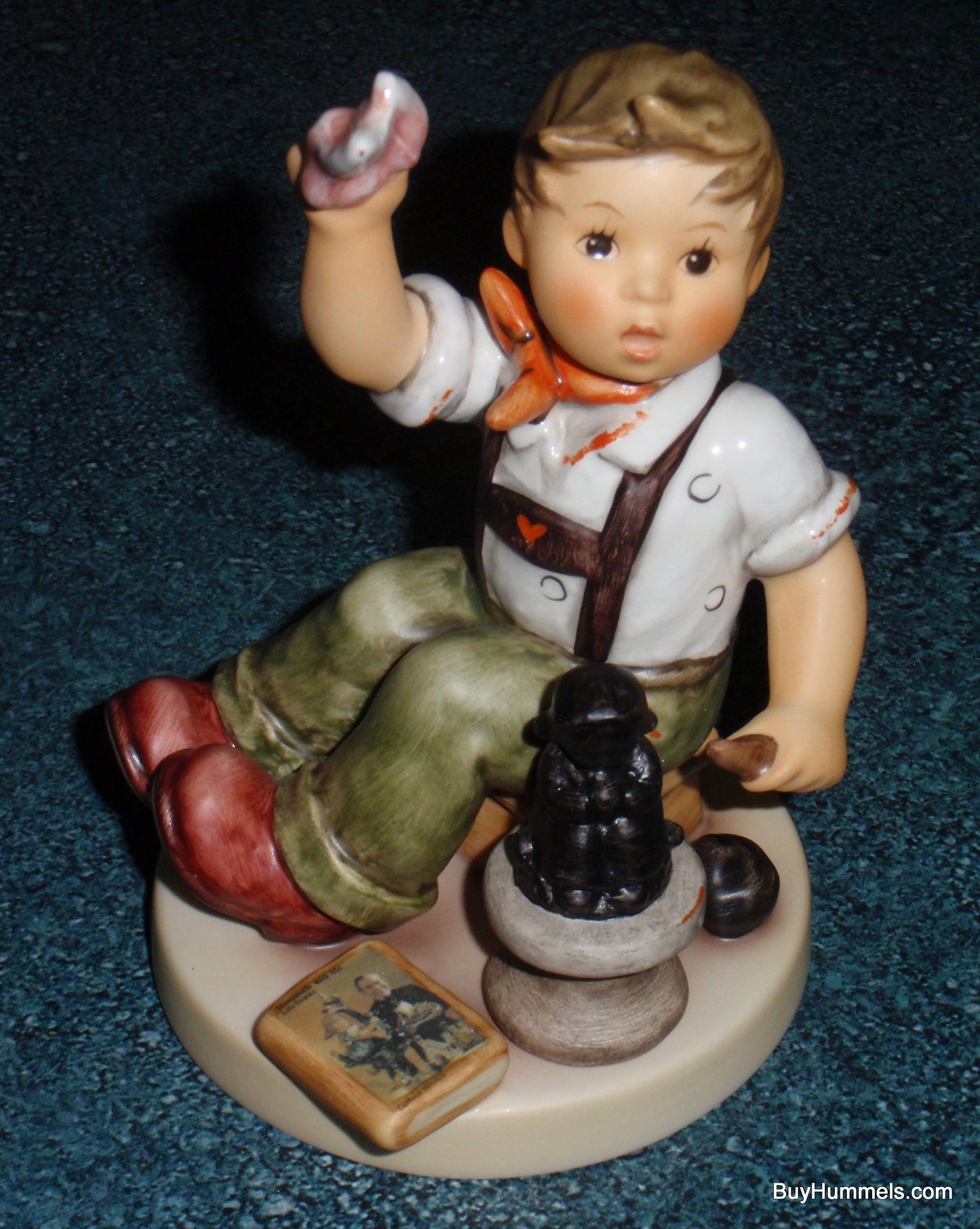 "The Final Sculpt" Goebel Hummel Figurine #2180 TMK8 - Gerhard Skrobek Farewell Tour!