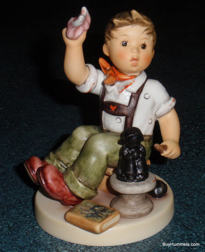 "The Final Sculpt" Goebel Hummel Figurine #2180 TMK8 - Gerhard Skrobek Farewell Tour!