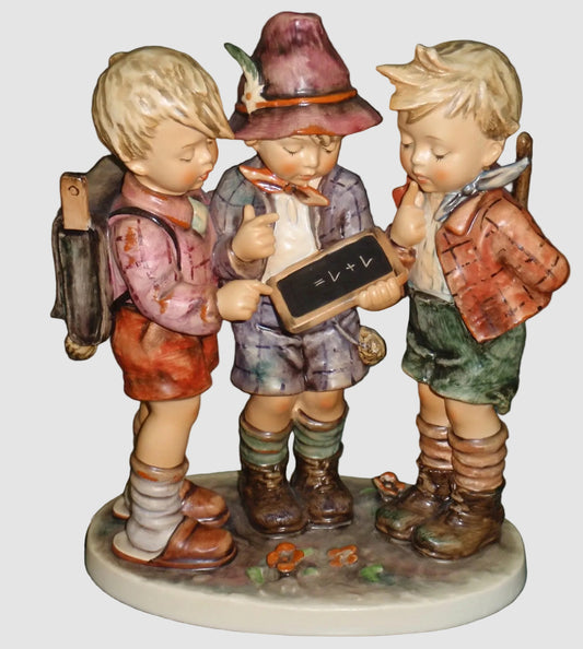 Goebel Hummel School Boys Figurine 170 III Large Three Boys Arthur Moeller Vintage Germany
