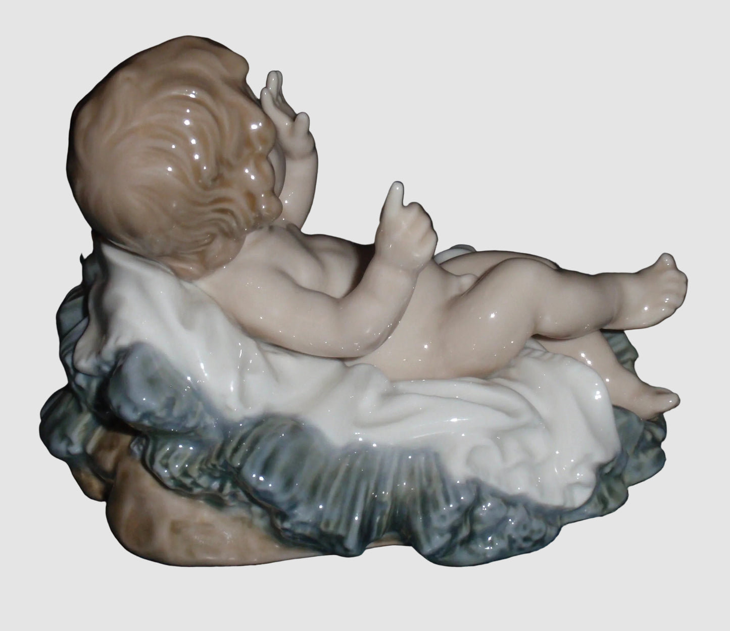"Baby Jesus" Lladró Nativity Figurine #01388 - Salvador Furió (4" x 5")