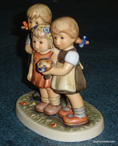 "Bashful Serenade" Goebel Hummel Figurine #2133 TMK8 Three Girls Singing