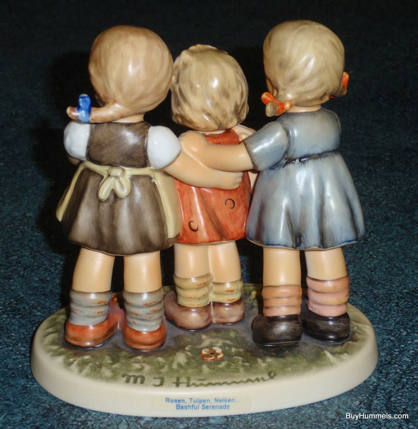 "Bashful Serenade" Goebel Hummel Figurine #2133 TMK8 Three Girls Singing