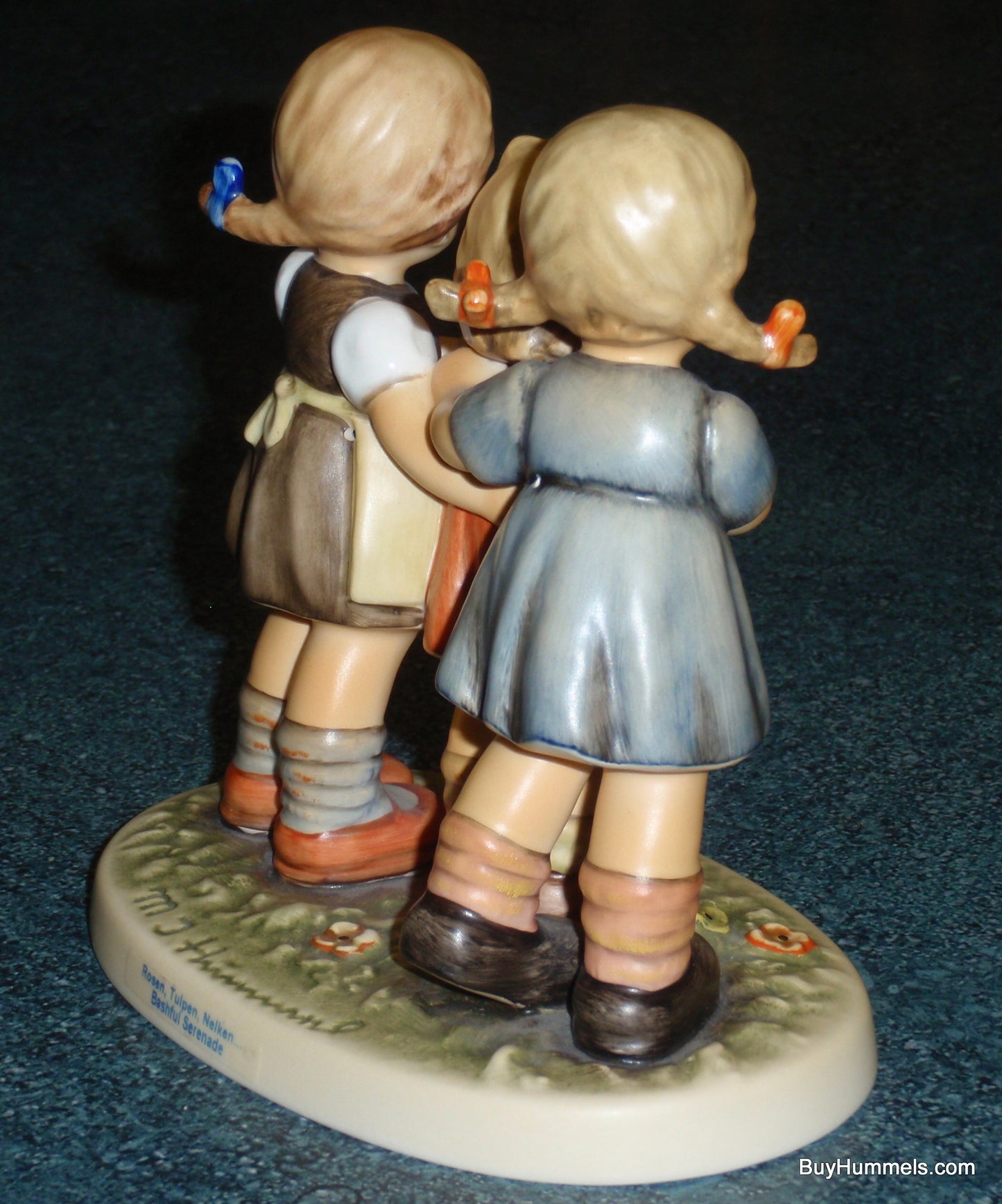 "Bashful Serenade" Goebel Hummel Figurine #2133 TMK8 Three Girls Singing