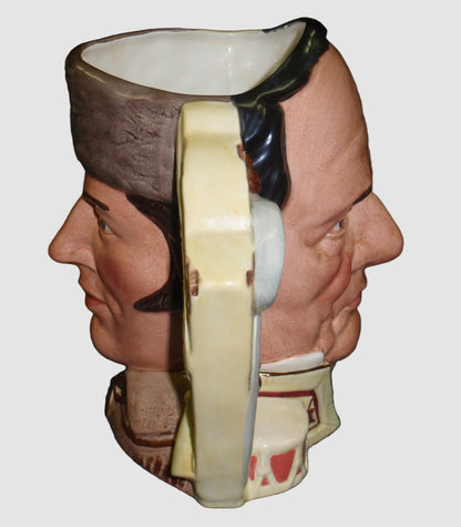 "The Battle Of The Alamo" Royal Doulton Character Toby Jug D6729 - Davy Crockett