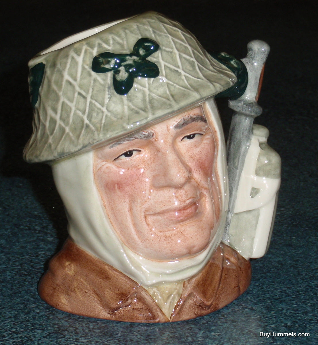"The Soldier" Royal Doulton Character Jug D6876 - William K. Harper (4.5")