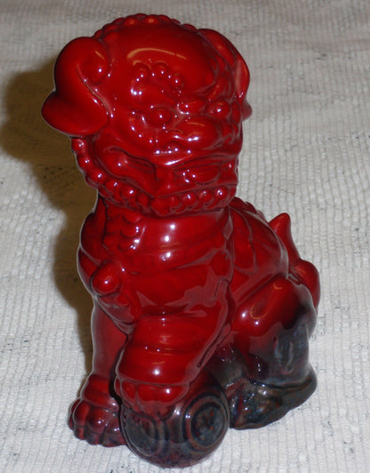 "Dog of Fo" Royal Doulton Flambé – International Collectors Club Exclusive