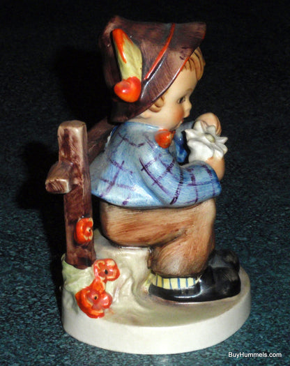 "She Loves Me, She Loves Me Not" Goebel Hummel Figurine #174 - Open Eyes Version!