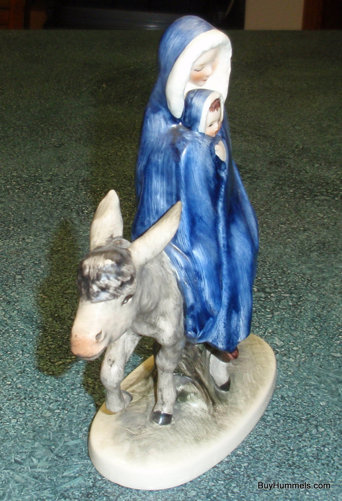 Goebel Hummel "Flight Into Egypt" Mary and Jesus On Donkey Christmas Nativity Gift!