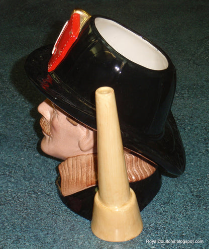 "The Fireman" Royal Doulton Large Character Jug D6697