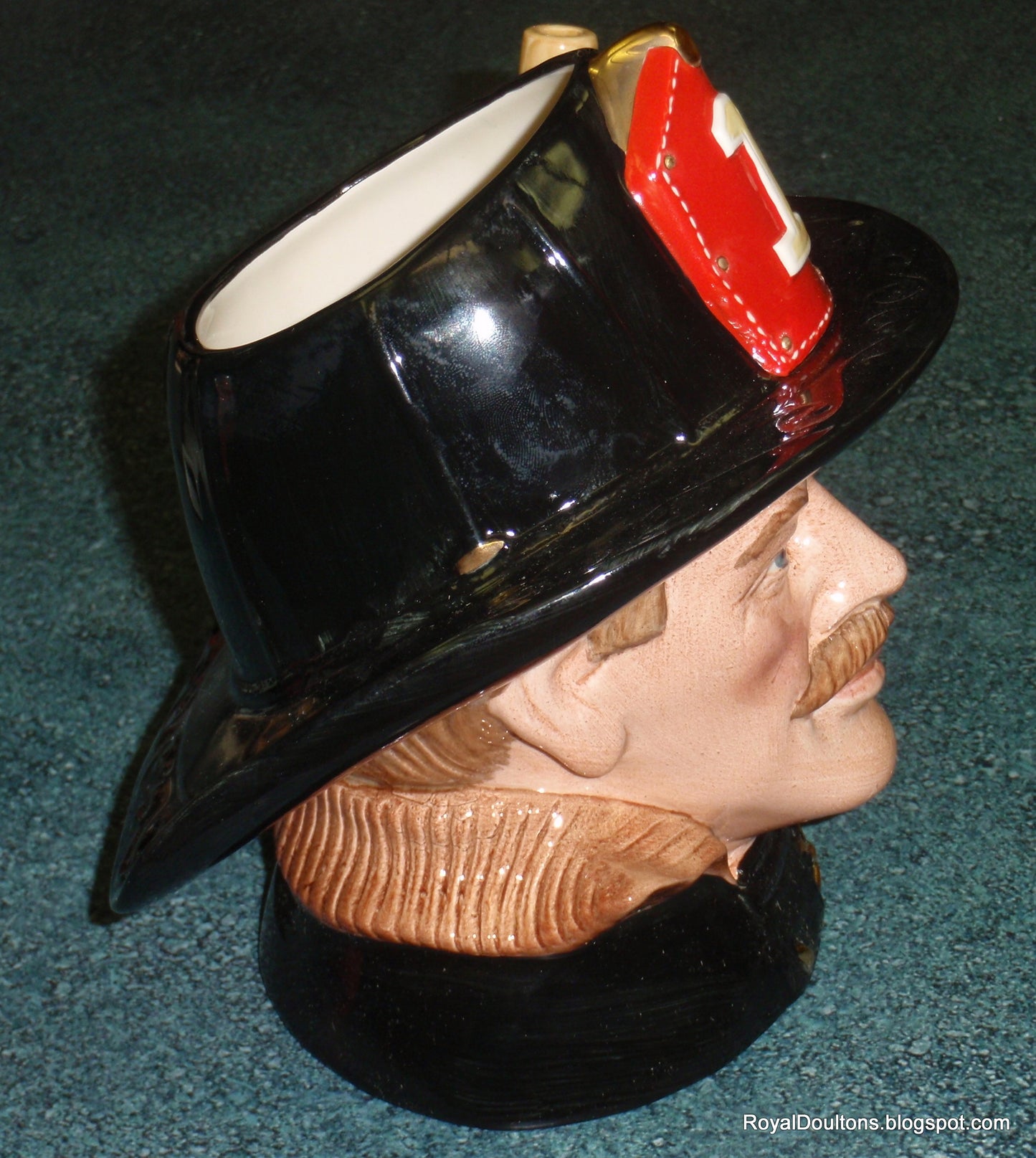"The Fireman" Royal Doulton Large Character Jug D6697