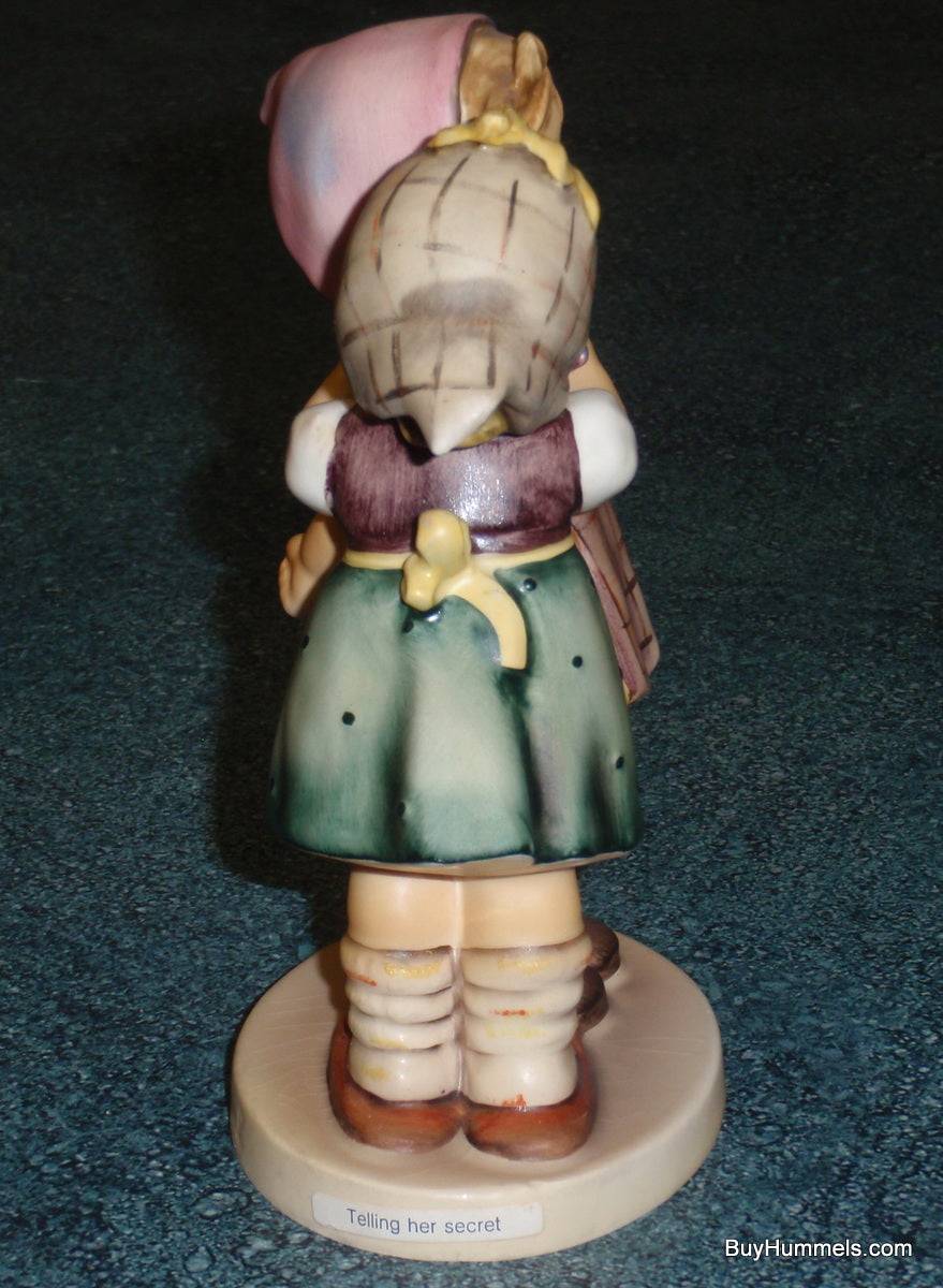 "Telling Her Secret" Goebel Hummel Figurine #196/I - Large Version (6.25")