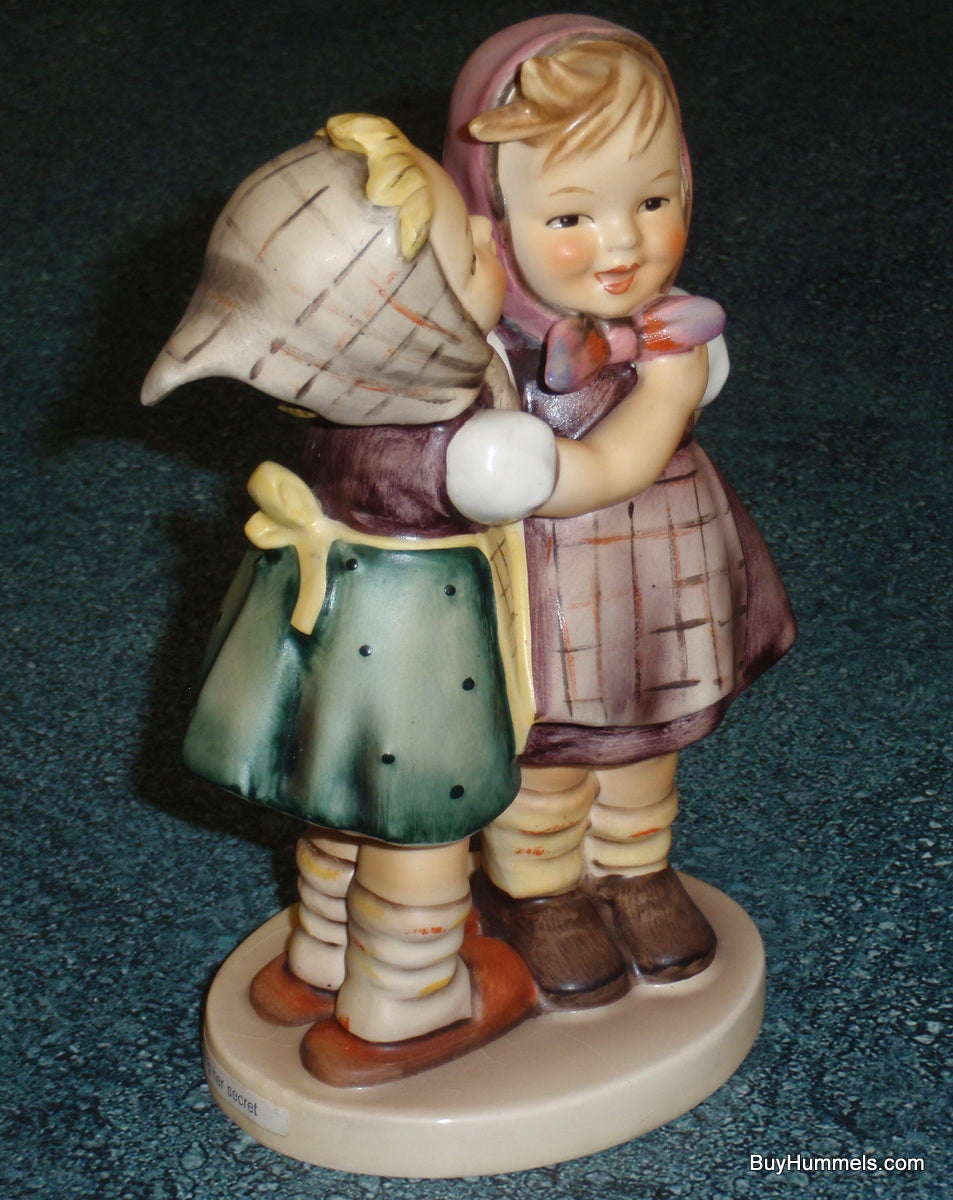 "Telling Her Secret" Goebel Hummel Figurine #196/I - Large Version (6.25")