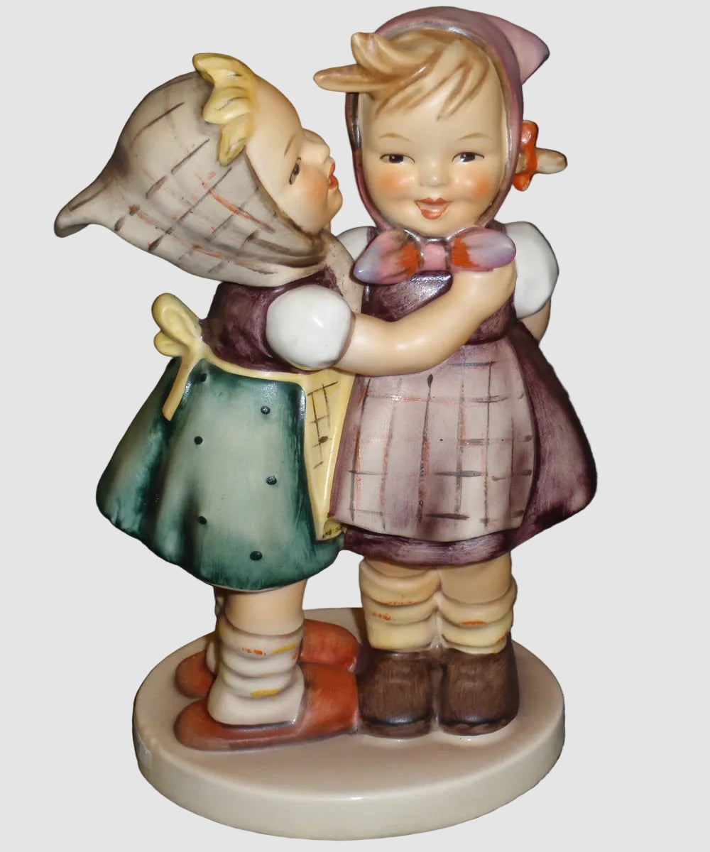 "Telling Her Secret" Goebel Hummel Figurine #196/I - Large Version (6.25")