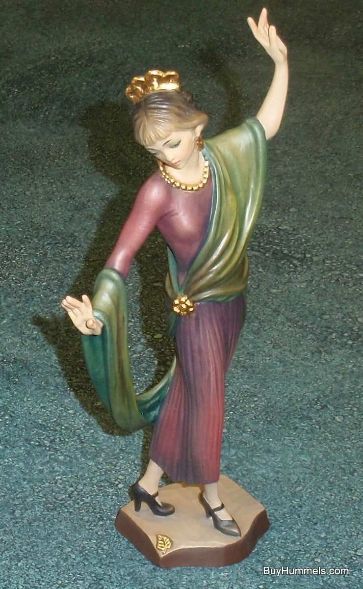 "La Moderne" Anri Wood Carving - Gold Leaf Limited Edition #60/150 - Original Case + COA