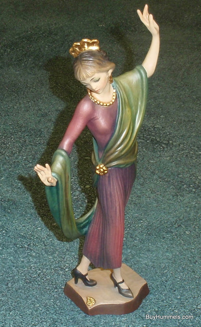"La Moderne" Anri Wood Carving - Gold Leaf Limited Edition #60/150 - Original Case + COA