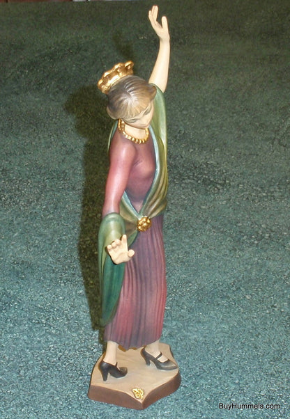 "La Moderne" Anri Wood Carving - Gold Leaf Limited Edition #60/150 - Original Case + COA