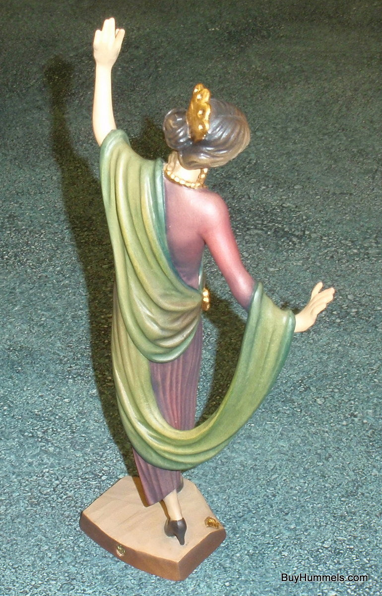 "La Moderne" Anri Wood Carving - Gold Leaf Limited Edition #60/150 - Original Case + COA