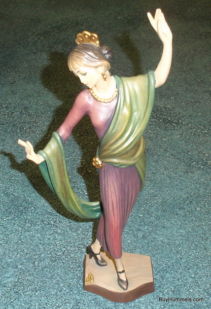 "La Moderne" Anri Wood Carving - Gold Leaf Limited Edition #60/150 - Original Case + COA
