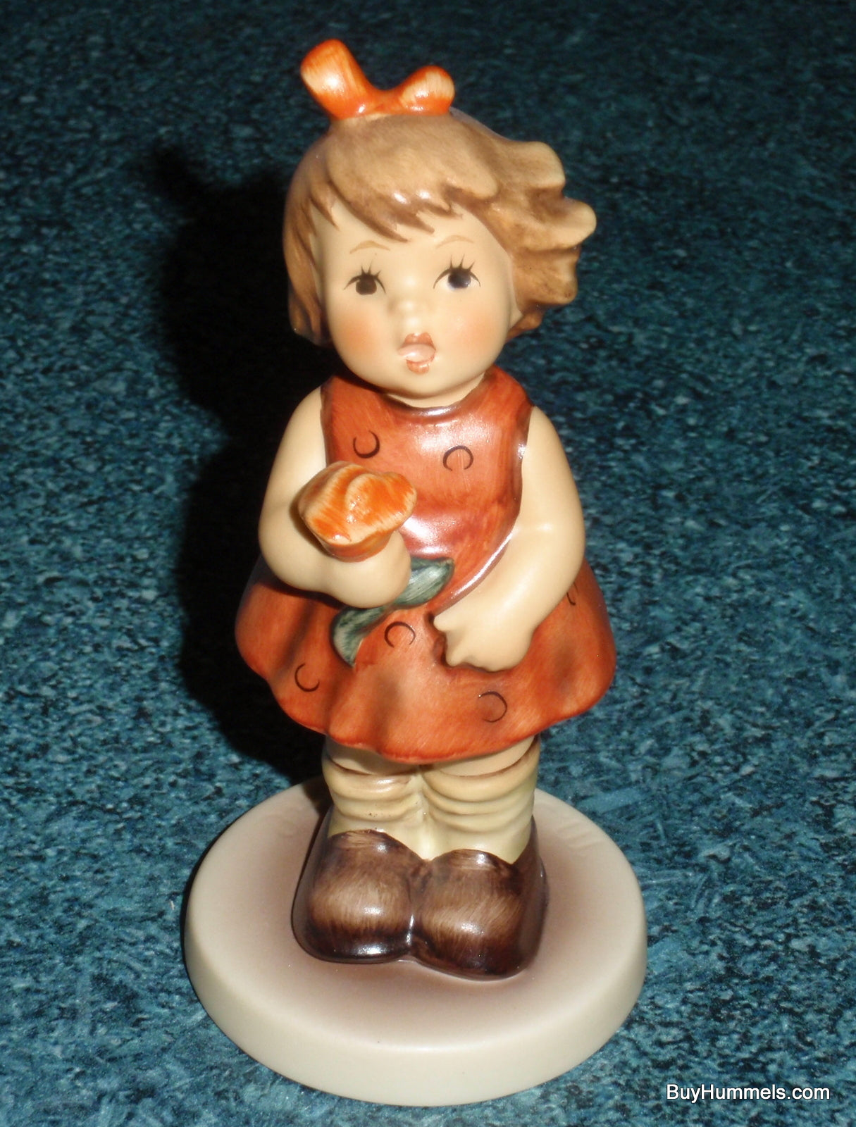 "Roses Are Red" Goebel Hummel Figurine #762 - Cute Valentine's Day Gift!