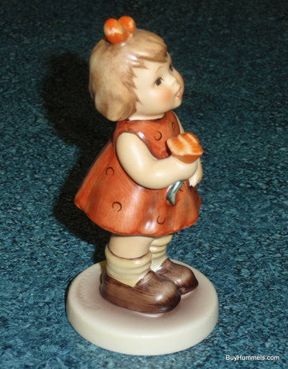 "Roses Are Red" Goebel Hummel Figurine #762 - Cute Valentine's Day Gift!