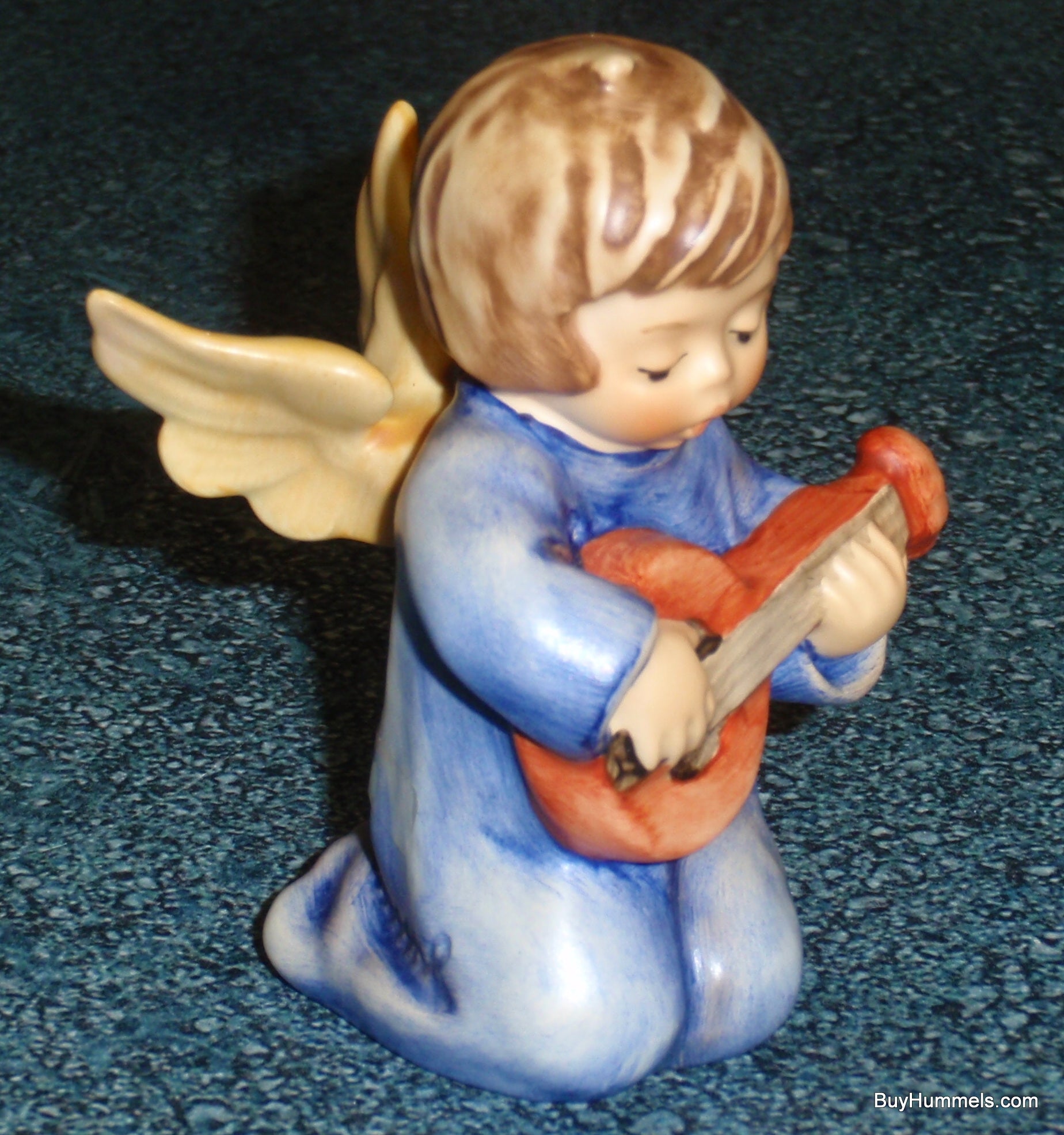 Goebel Hummel 453 The Accompanist Angel Playing Guitar Figurine