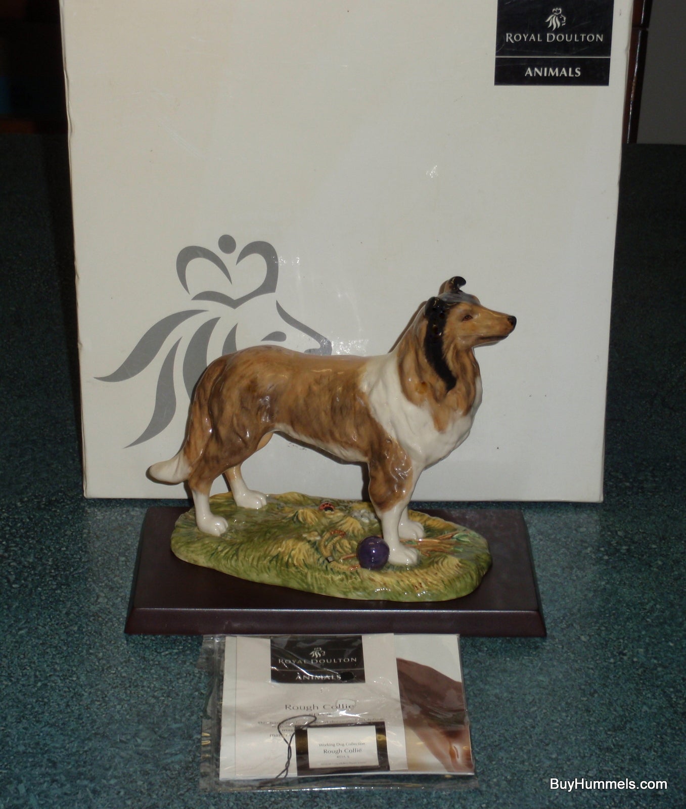 Royal Doulton Rough Collie RDA 9 Figurine From The Working Dogs Collection!