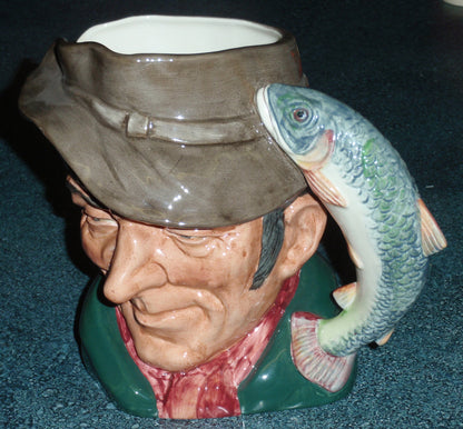 "The Poacher" Royal Doulton Character Toby Jug D6429 - Made In England