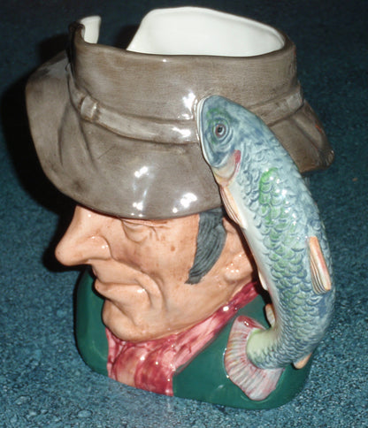 "The Poacher" Royal Doulton Character Toby Jug D6429 - Made In England