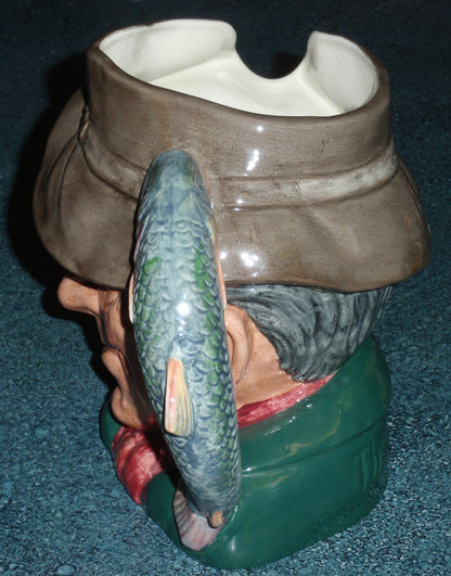 "The Poacher" Royal Doulton Character Toby Jug D6429 - Made In England