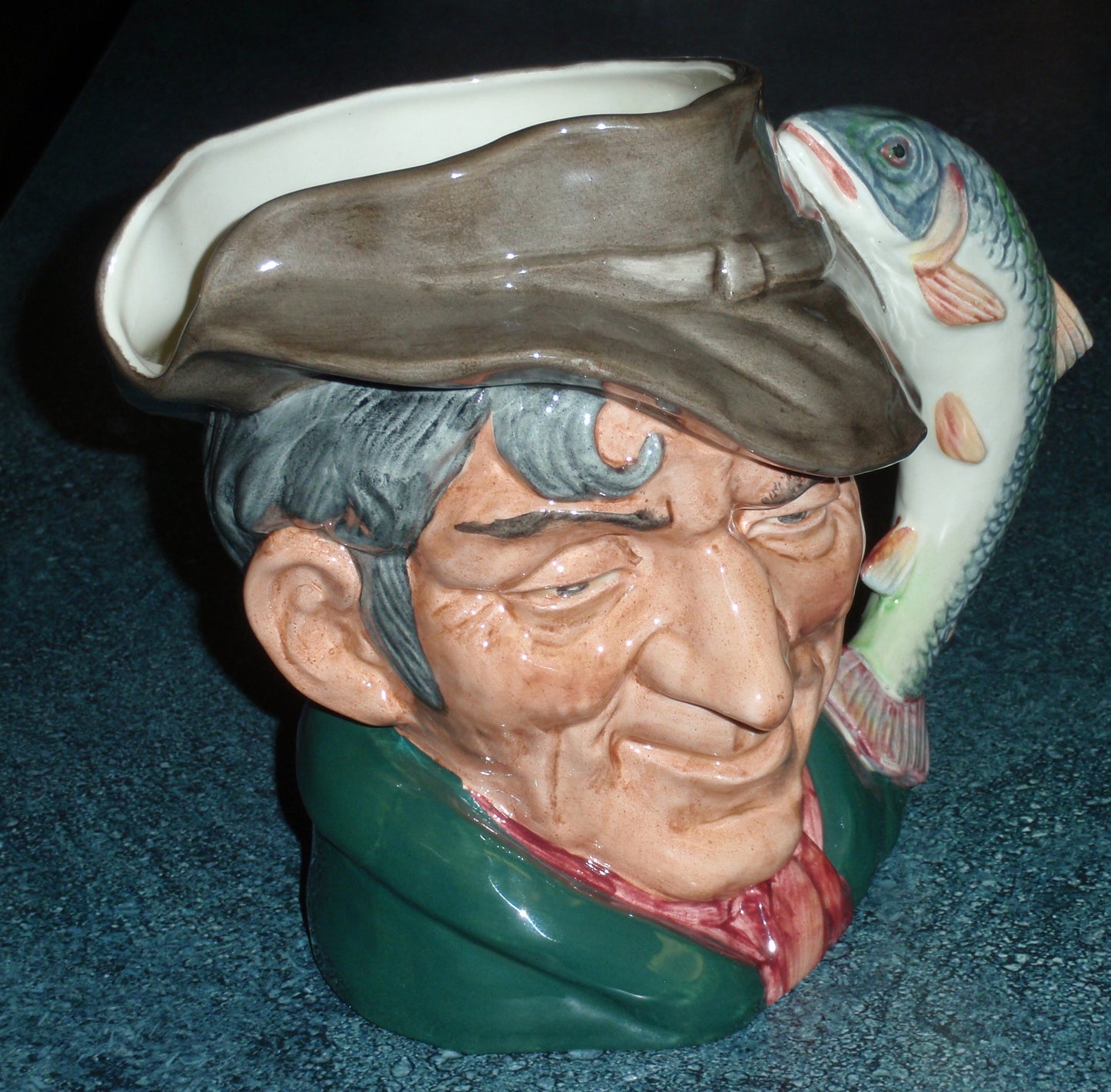 "The Poacher" Royal Doulton Character Toby Jug D6429 - Made In England