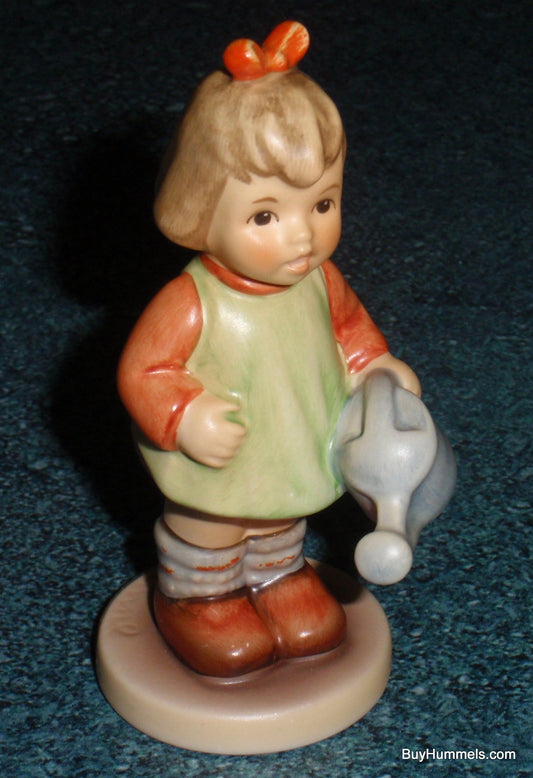 "Nature's Gift" Goebel Hummel Figurine #729 TMK7 - Little Girl With Watering Can!