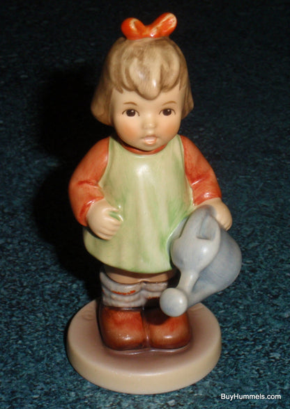 "Nature's Gift" Goebel Hummel Figurine #729 TMK7 - Little Girl With Watering Can!