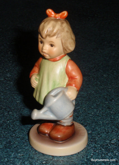 "Nature's Gift" Goebel Hummel Figurine #729 TMK7 - Little Girl With Watering Can!