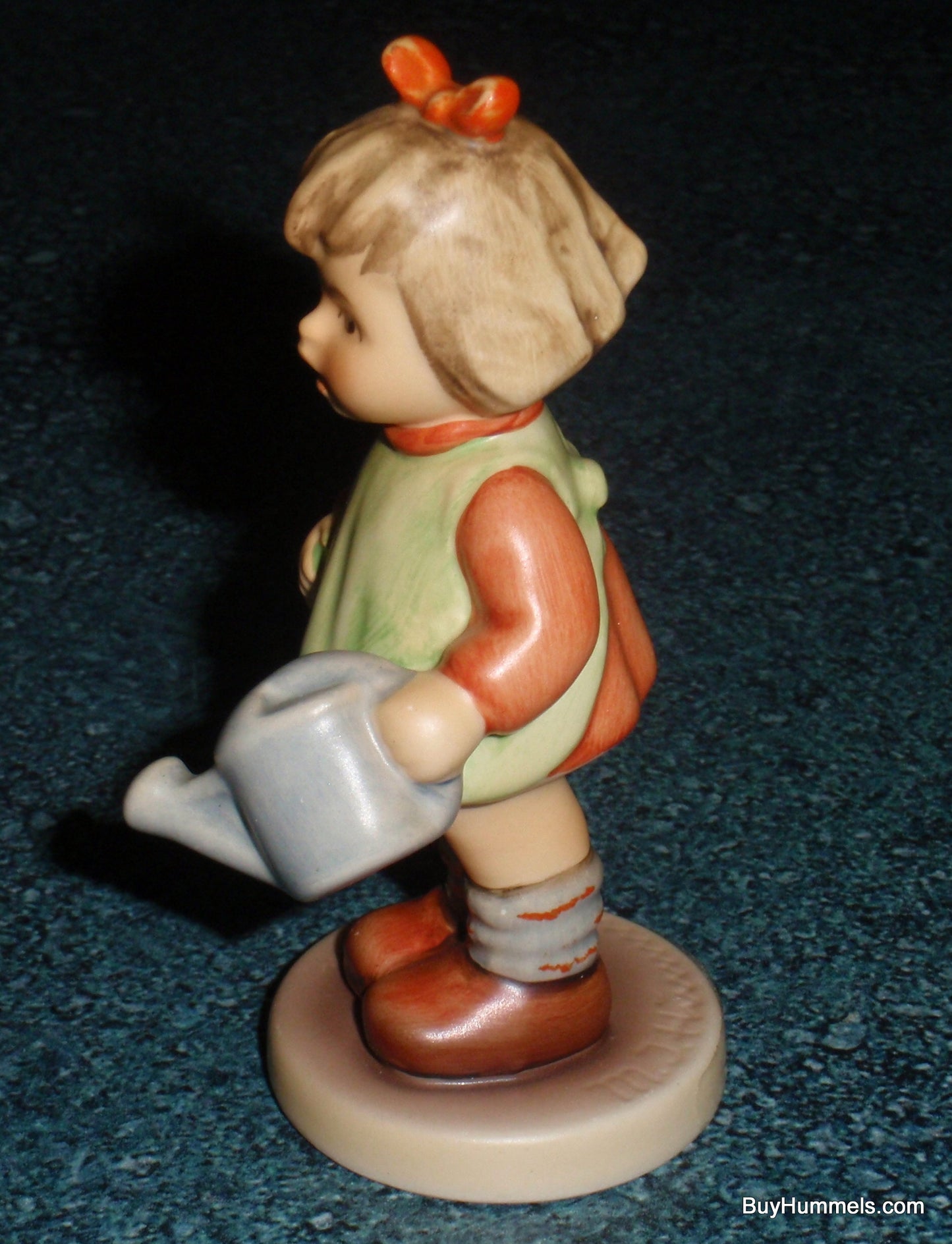 "Nature's Gift" Goebel Hummel Figurine #729 TMK7 - Little Girl With Watering Can!