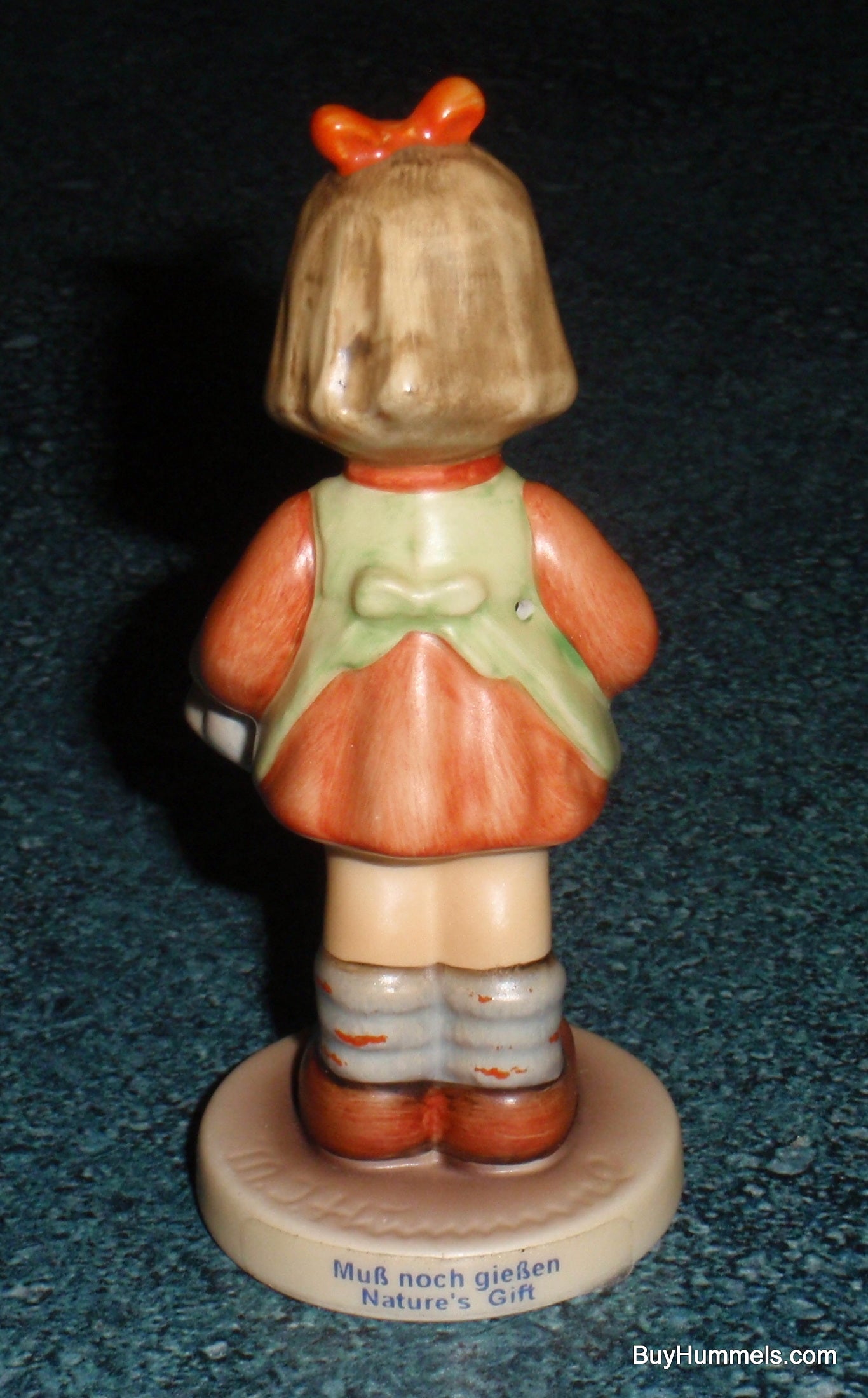 "Nature's Gift" Goebel Hummel Figurine #729 TMK7 - Little Girl With Watering Can!