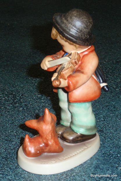 "Puppy Love" Goebel Hummel Figurine #1 Boy With Violin & Puppy Dog!