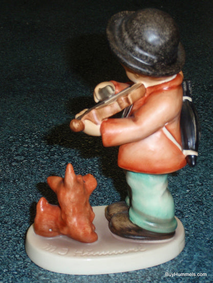 "Puppy Love" Goebel Hummel Figurine #1 Boy With Violin & Puppy Dog!