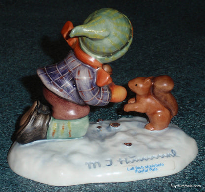 "Playful Pals" Hummel Figurine #2053 Boy With Squirrel - LIMITED EDITION GOEBEL COLLECTIBLE!