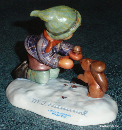 "Playful Pals" Hummel Figurine #2053 Boy With Squirrel - LIMITED EDITION GOEBEL COLLECTIBLE!