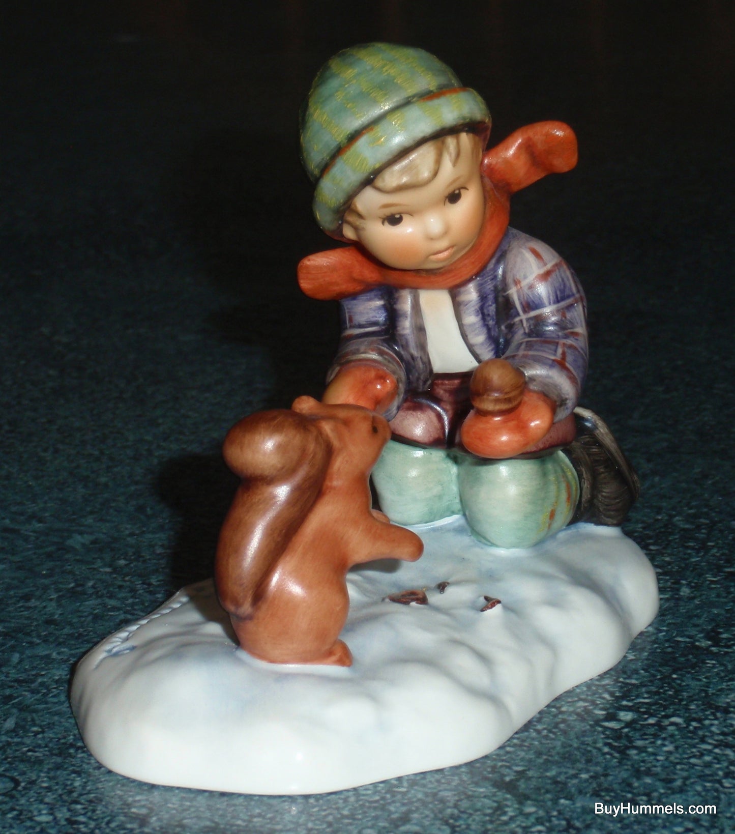 "Playful Pals" Hummel Figurine #2053 Boy With Squirrel - LIMITED EDITION GOEBEL COLLECTIBLE!