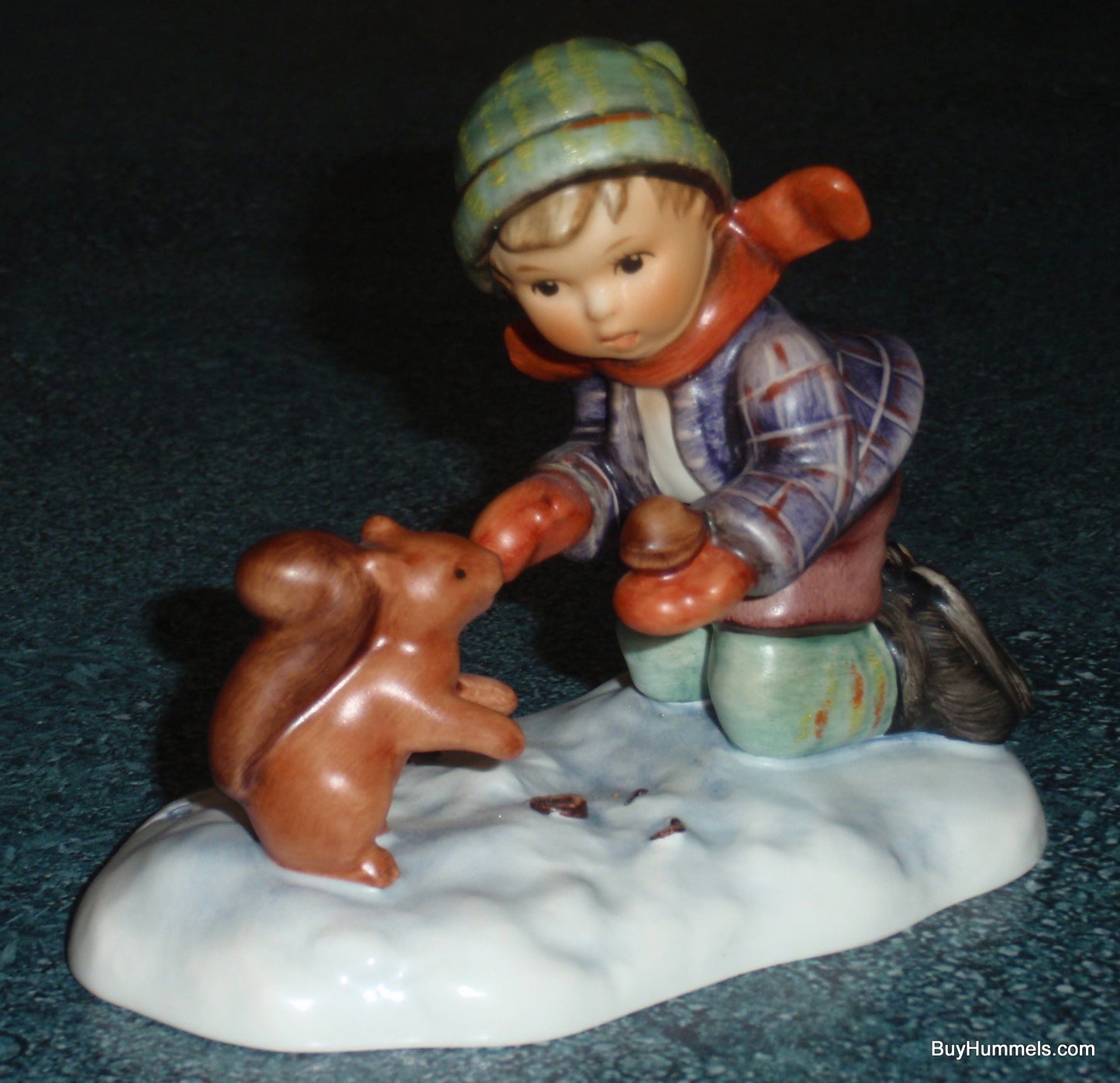 "Playful Pals" Hummel Figurine #2053 Boy With Squirrel - LIMITED EDITION GOEBEL COLLECTIBLE!