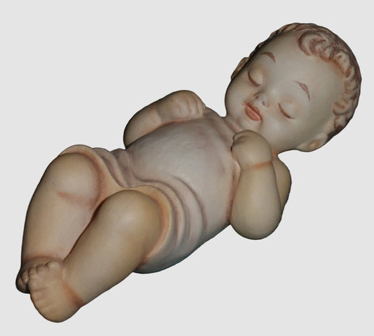 Goebel Hummel Blessed Child Figurine 78/III Christkindlein Baby Jesus Nativity Infant of Krumbad In The Crib Vintage Germany Porcelain