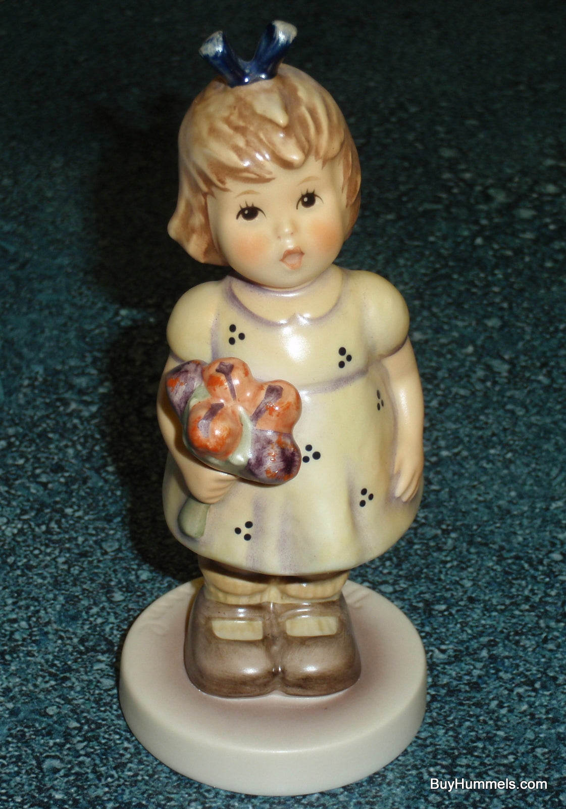 "From My Garden" Goebel Hummel Figurine #795/0 - Little Girl With Bouquet!