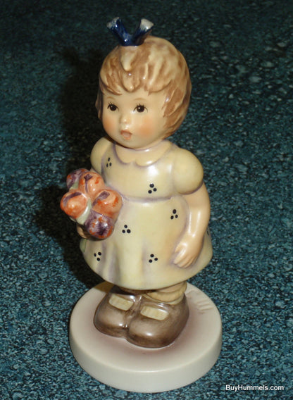 "From My Garden" Goebel Hummel Figurine #795/0 - Little Girl With Bouquet!